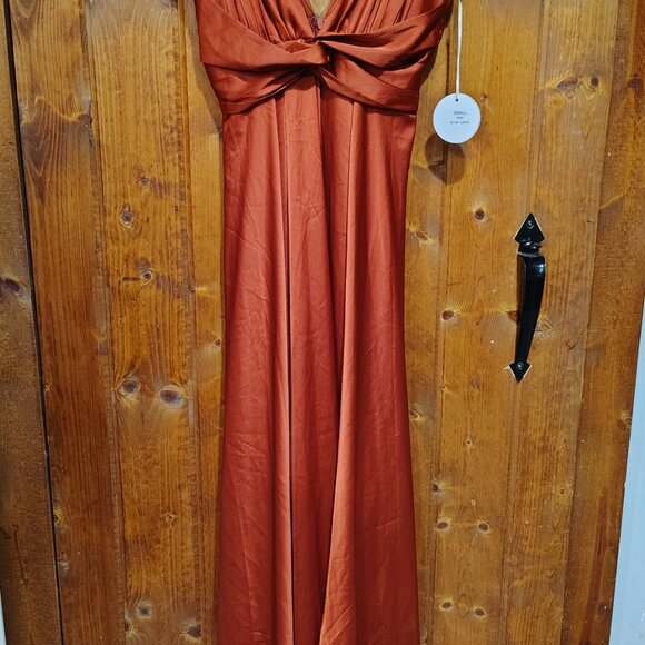 Luxxel Bridesmaid Dress S Rust - Picture 4 of 4